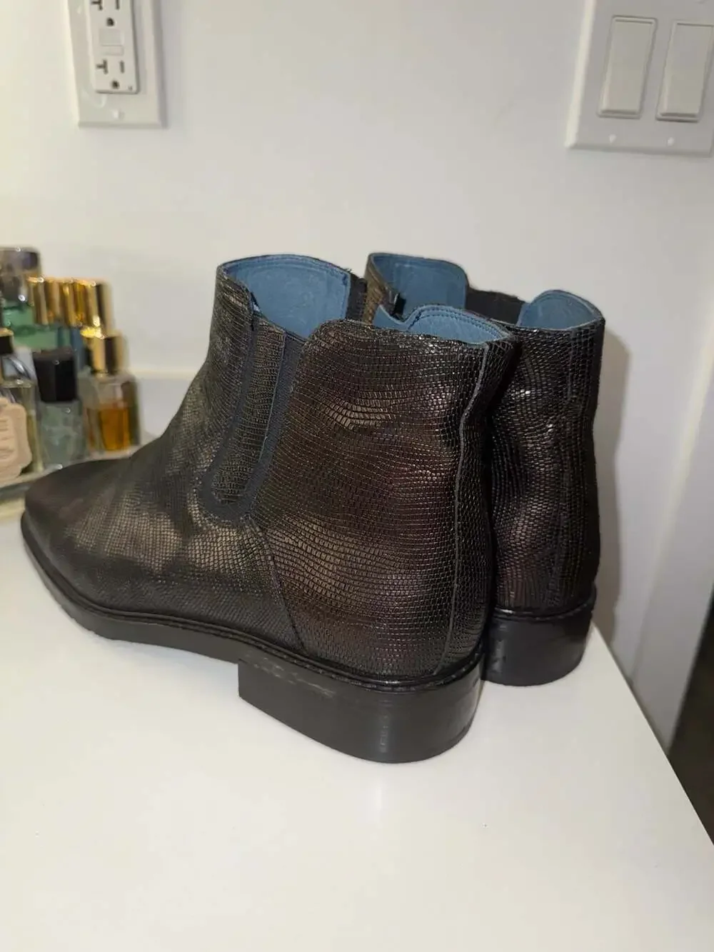 Handmade Luxury Turkish Chelsea Boots – Genuine Cow Leather – US Size 11